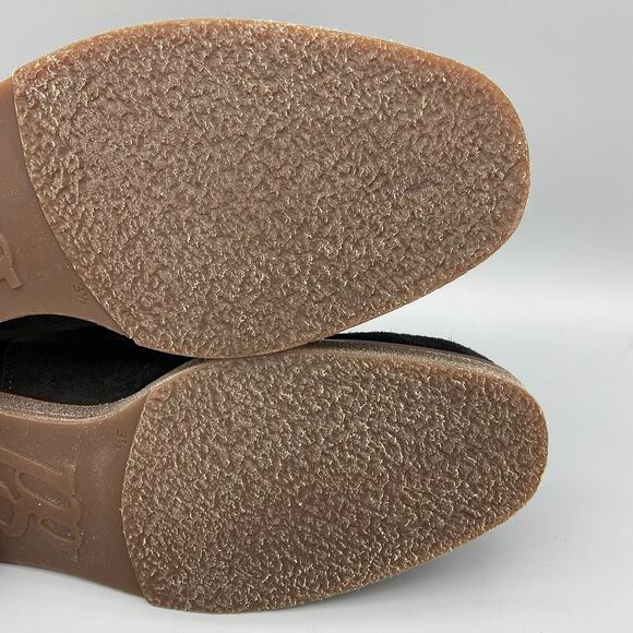 Paul Green Black Suede Ankle Boots - Picture 10 of 10